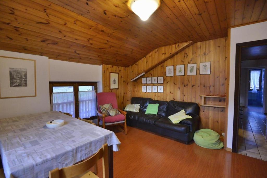 Część wypoczynkowa w obiekcie Casa Faè Dolomiti
