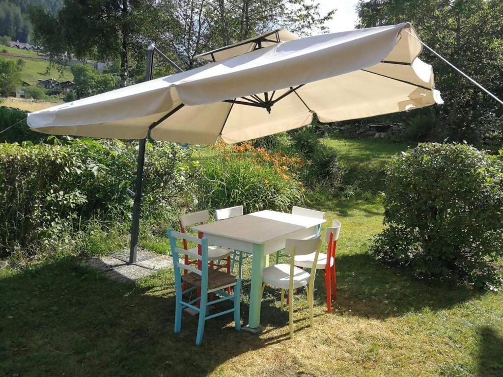 Ogród w obiekcie Casa Faè Dolomiti