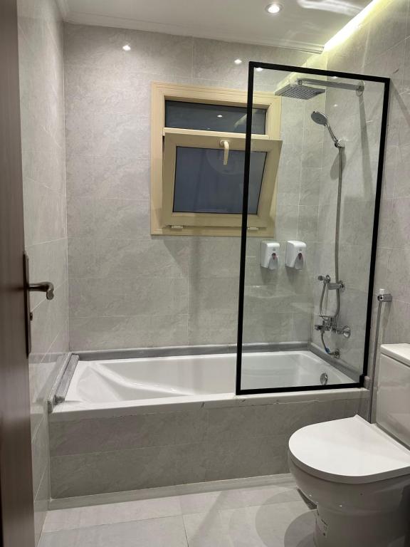 Koupelna v ubytování Sama hotel