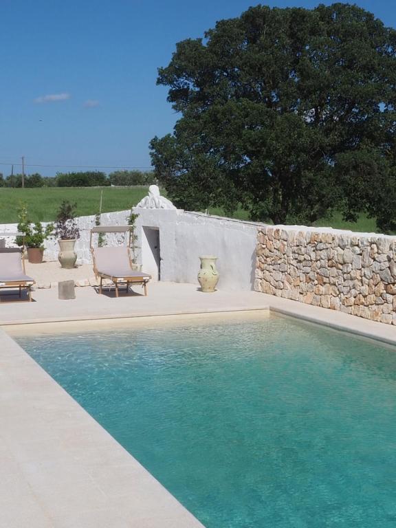 The swimming pool at or close to Antica Masseria San Benedetto