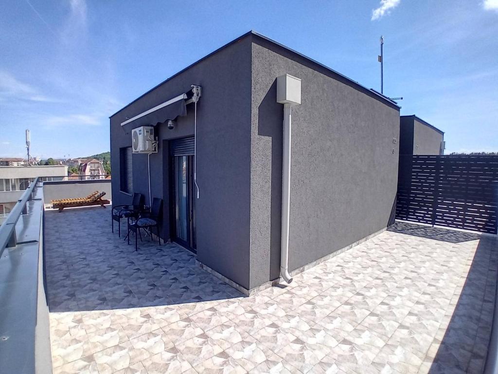 Budova, kde se apartmán nachází
