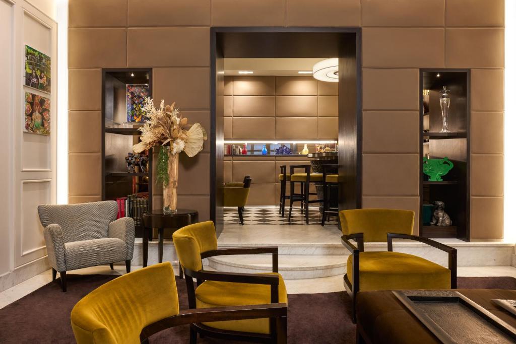 Posezení v ubytování Hotel Mascagni