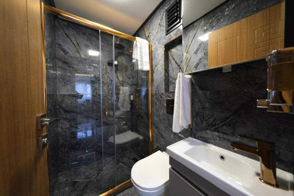 Koupelna v ubytování Elita Otel Kumkapı