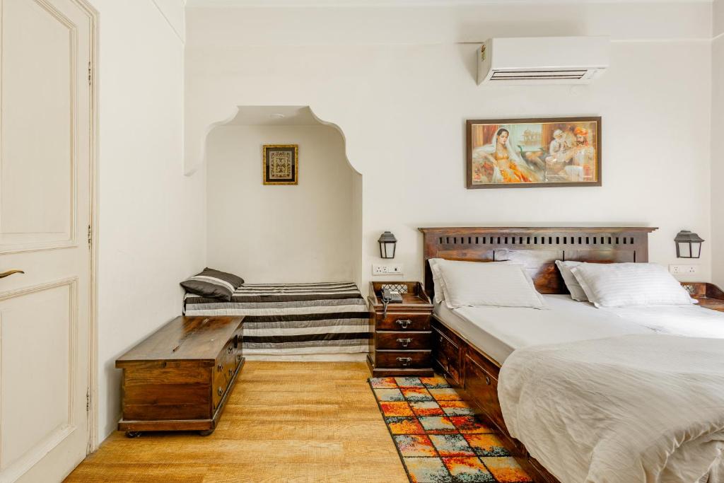 Postel nebo postele na pokoji v ubytování Cp Villa - Rooms with Patio