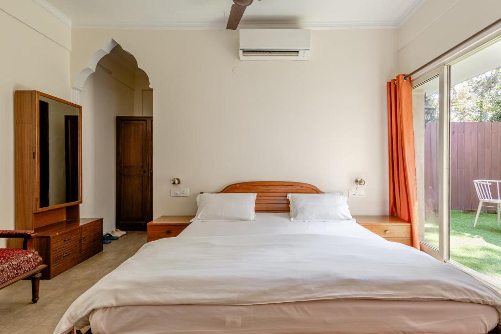Postel nebo postele na pokoji v ubytování Cp Villa - Rooms with Patio