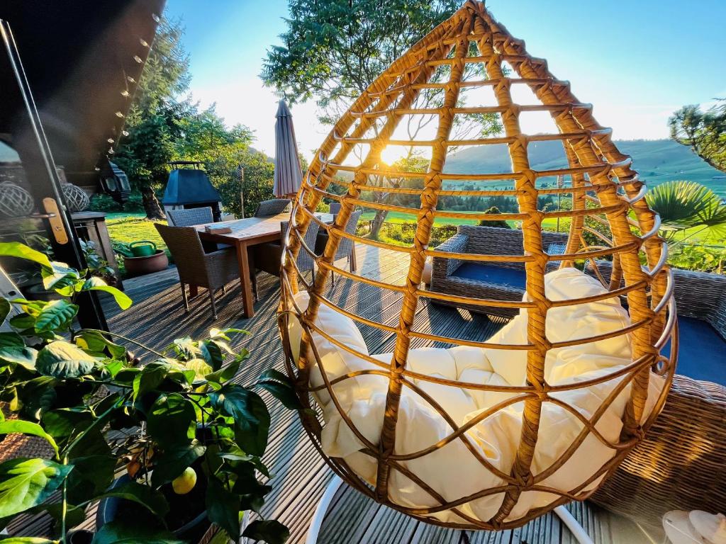 Zahrada ubytování Chalet - Kleines Paradies -