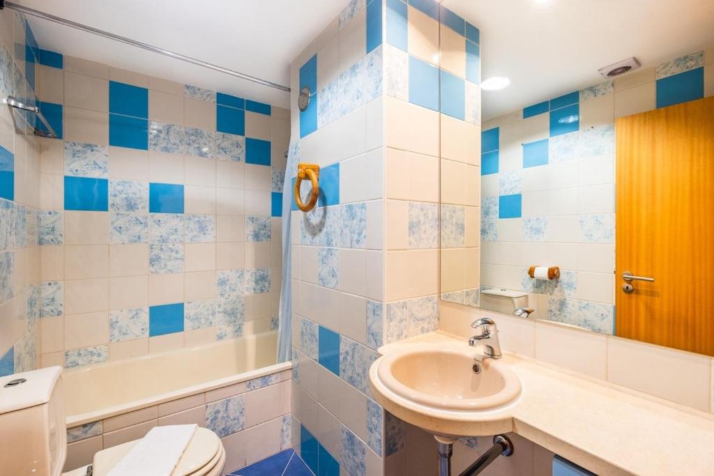 Koupelna v ubytování Apartamento Vista Marina
