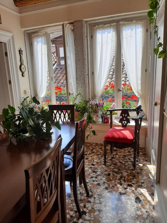Posezení v ubytování B&B a le Boteghe