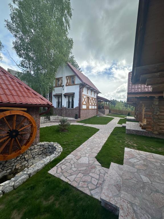 Budova, kde se prázdninový dům nachází
