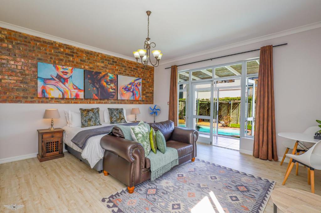 Χώρος καθιστικού στο Flensborg Studios & Penthouse - Langebaan Golf Estate