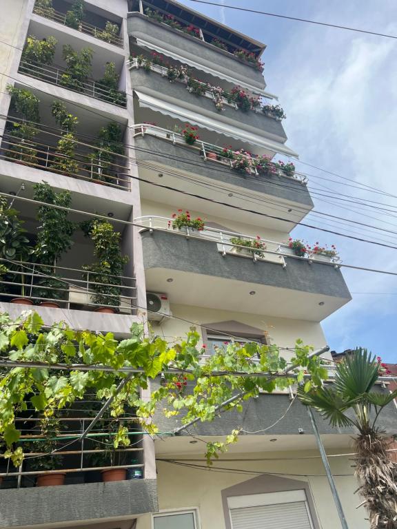 Balkón nebo terasa v ubytování Tirana Class House
