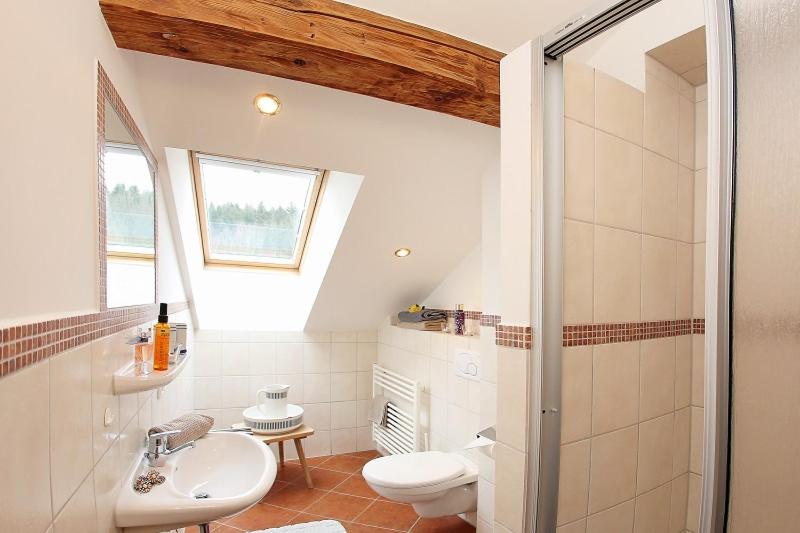 Koupelna v ubytování Ferienwohnung Lechner