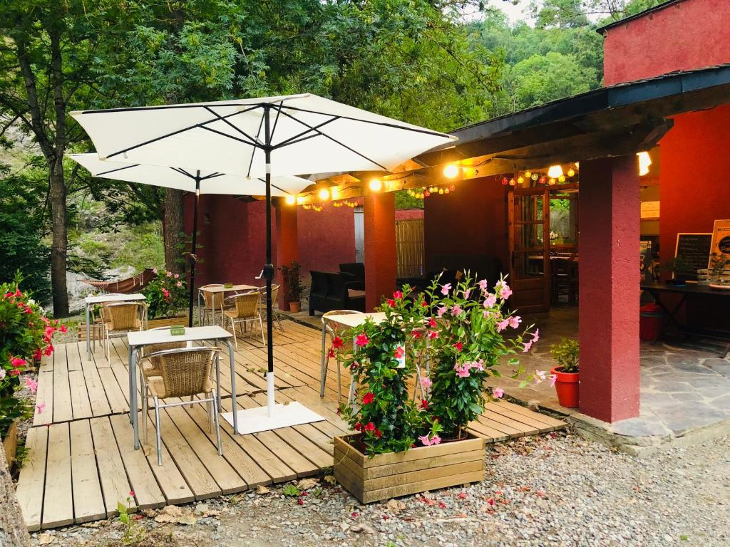 Zahrada ubytování Camping Aigües Braves