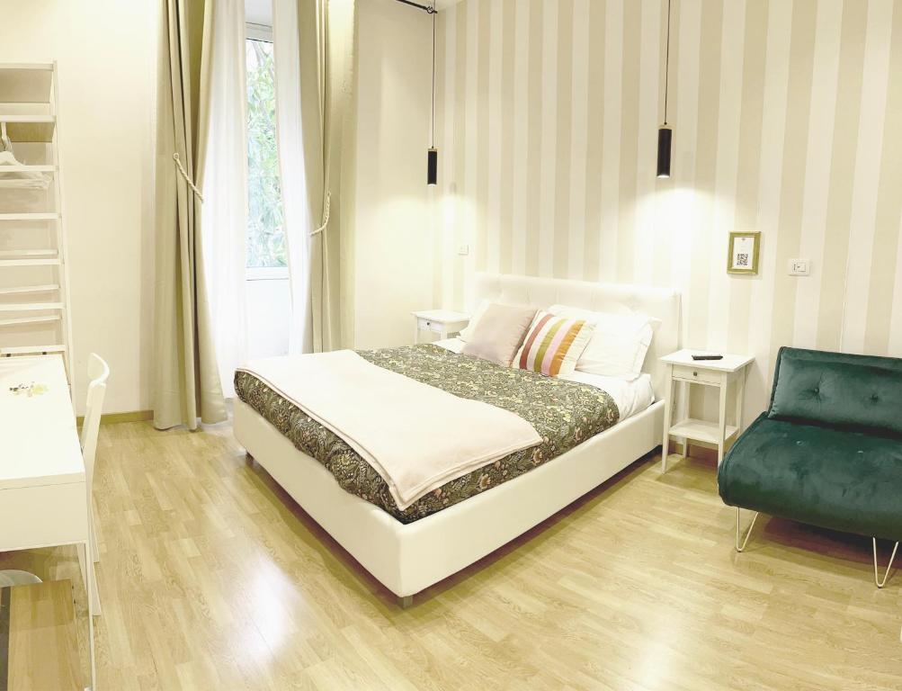 Posteľ alebo postele v izbe v ubytovaní Monti49 GuestHouse