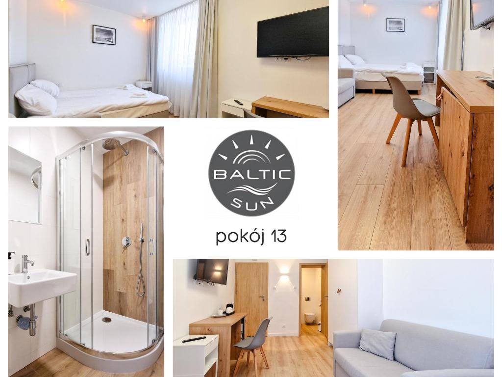 Kúpeľňa v ubytovaní Hotel Baltic Sun