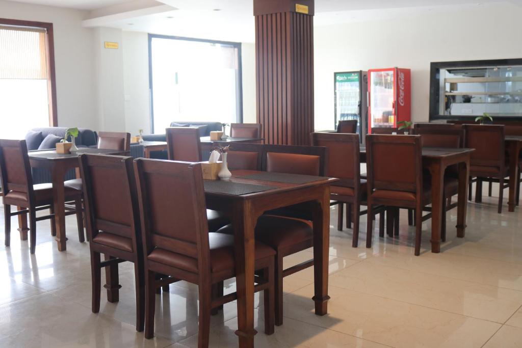 Restaurace v ubytování Galaxy Garden Resort