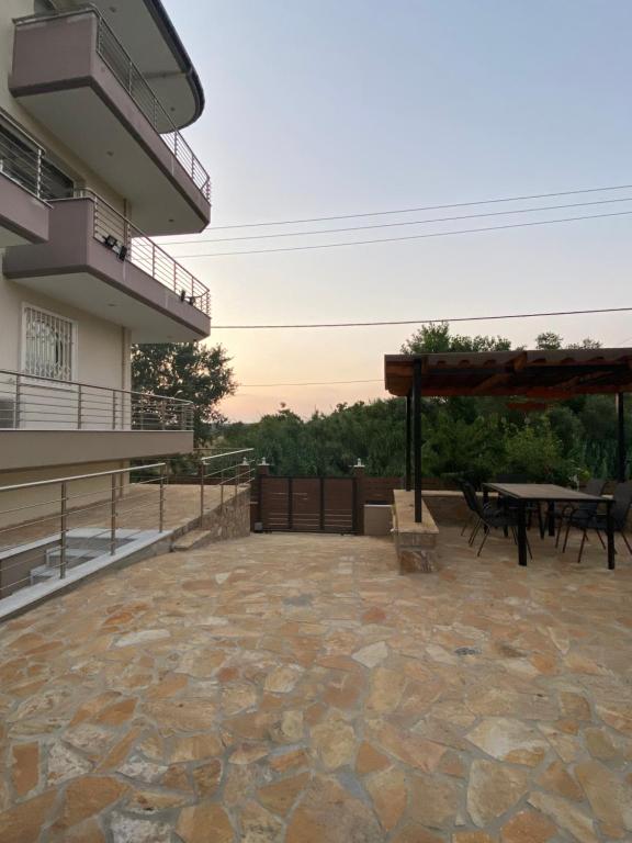 Balkón alebo terasa v ubytovaní Efi’s Apartment Nea Michaniona