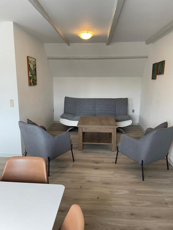 Posezení v ubytování Marsk Hotel Apartments 6B, 1 - TV