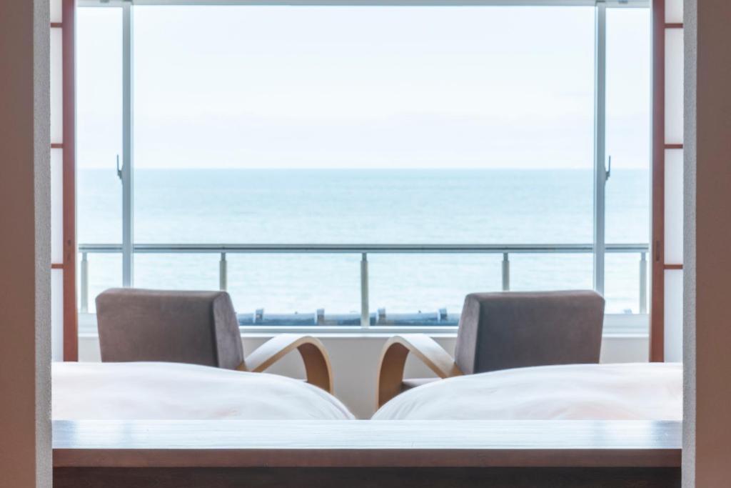 Posezení v ubytování Kameya Hotel