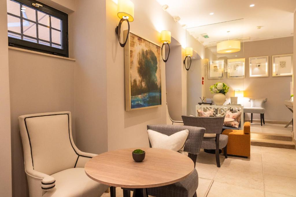 Posezení v ubytování Boutique Hotel Stari Grad