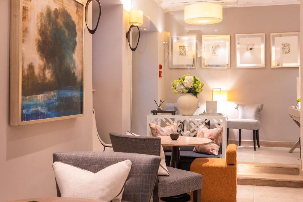 Posezení v ubytování Boutique Hotel Stari Grad
