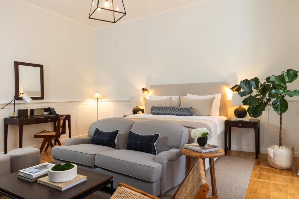 Posezení v ubytování Boutique Hotel Stari Grad