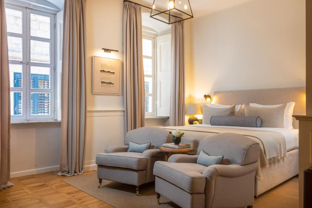 Posezení v ubytování Boutique Hotel Stari Grad