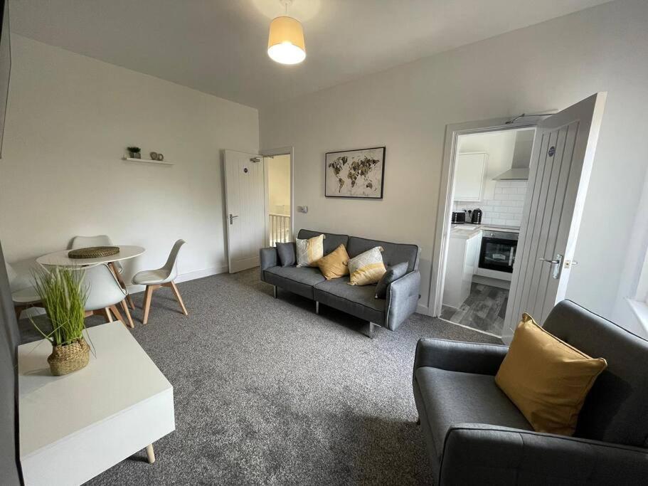Kuchyň nebo kuchyňský kout v ubytování Tyneside Coastal Retreat
