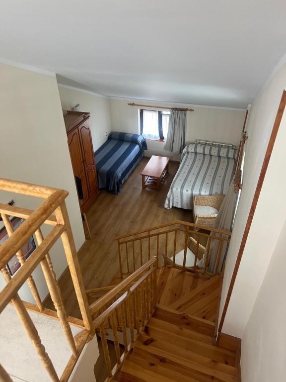 Postel nebo postele na pokoji v ubytování Hotel Gavitu