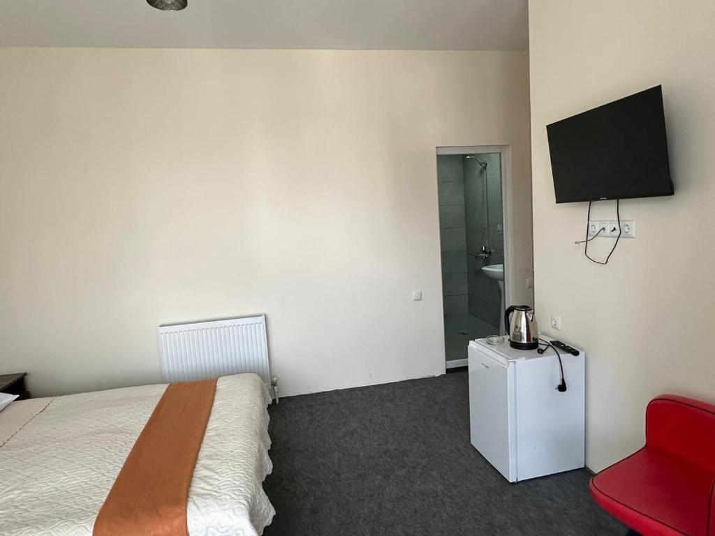 TV a/nebo společenská místnost v ubytování Guest House Nikola