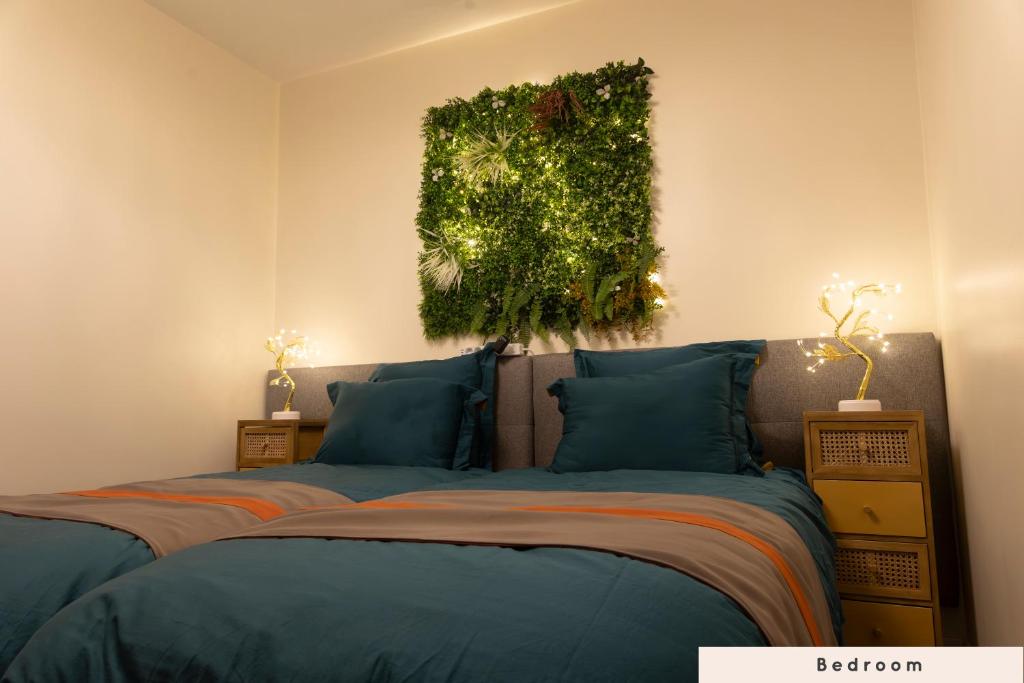 Postel nebo postele na pokoji v ubytování Cosy CoLiving space near Paris