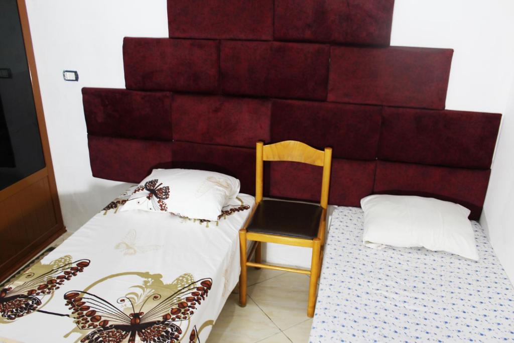 Postel nebo postele na pokoji v ubytování Hotel Erisun