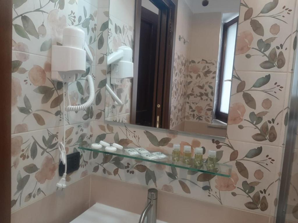 Koupelna v ubytování Doria House