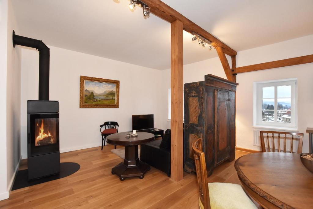Młyn Karpnicki - Fischbacher Muehle - Premium Appartement Met één Slaapkamer