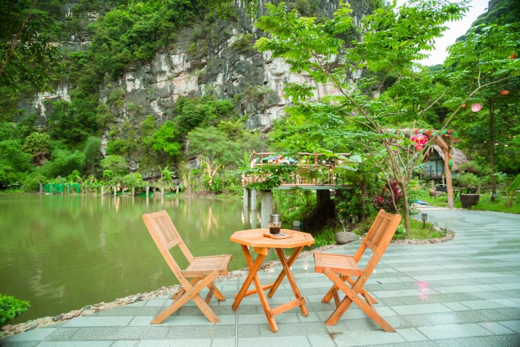 Zahrada ubytování Hoang Minh Mountainside Villa