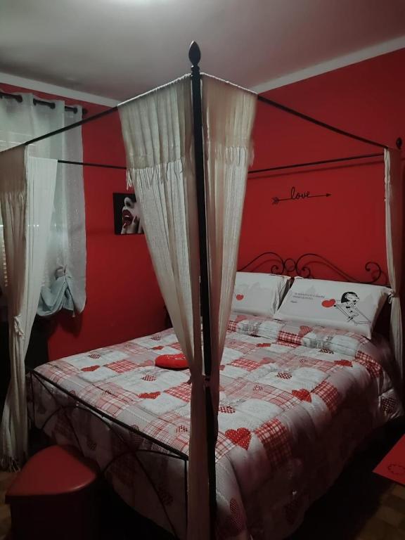 Postel nebo postele na pokoji v ubytování B&B La Dea