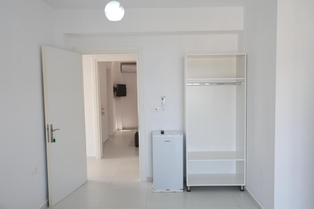 Kuchyň nebo kuchyňský kout v ubytování Ida Apartments