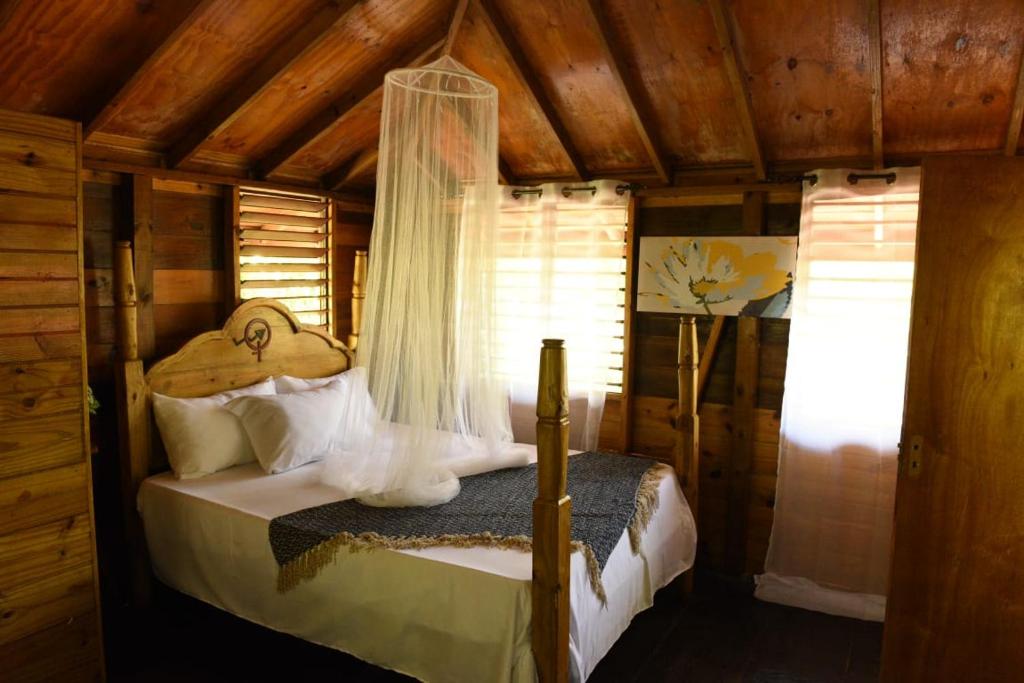 Voodi või voodid majutusasutuse Somali Jungle Eco Lodge and Cabins toas