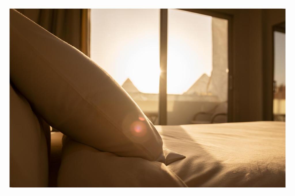 Posezení v ubytování Hasan Pyramids Hotel