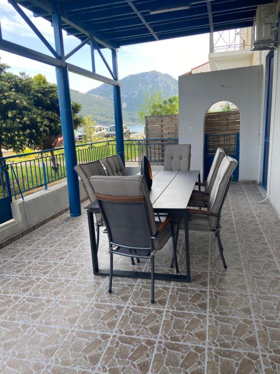 Балкон или терраса в Aphrodite Apartments