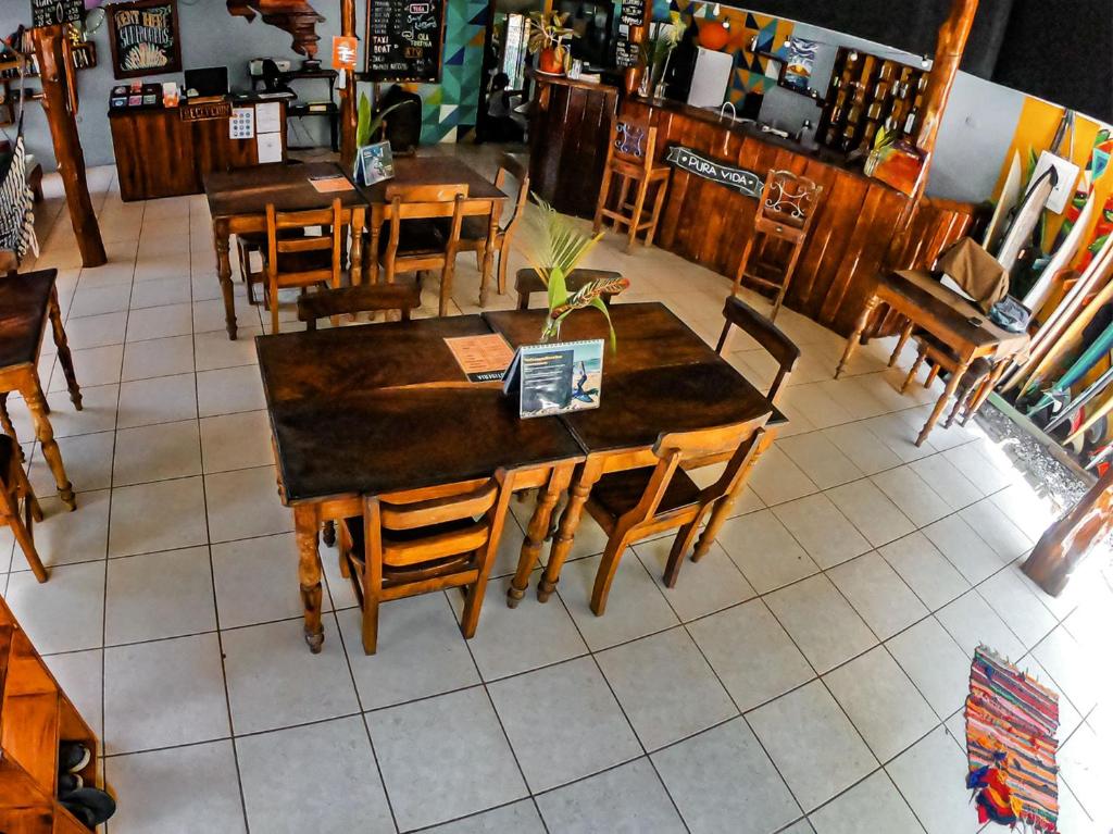 Restaurace v ubytování La Posada - Hostel