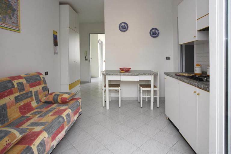 Kuchyň nebo kuchyňský kout v ubytování Residence La Pigna