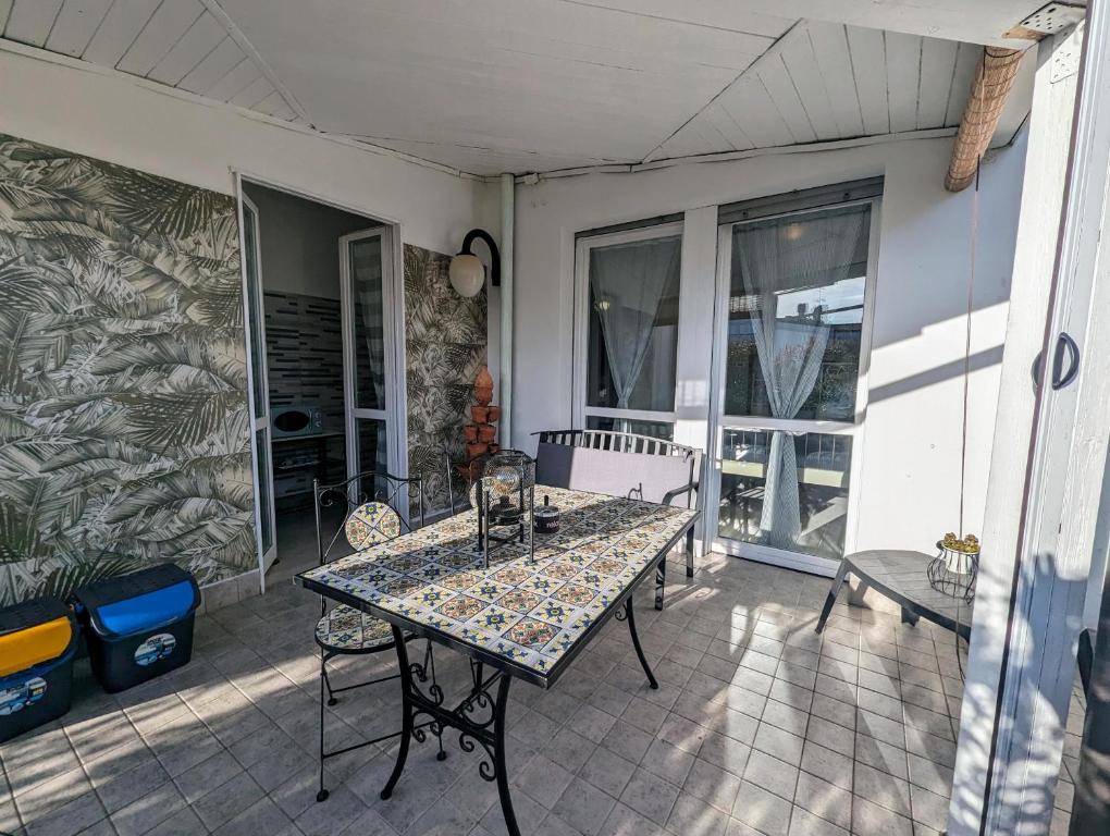 Balkón nebo terasa v ubytování Appartamento con terrazzo