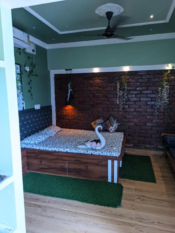 Postel nebo postele na pokoji v ubytování Pravuprasad Homestay