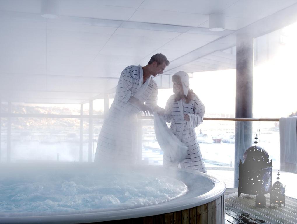Επισκέπτες που μένουν στο Strömstad Spa & Resort