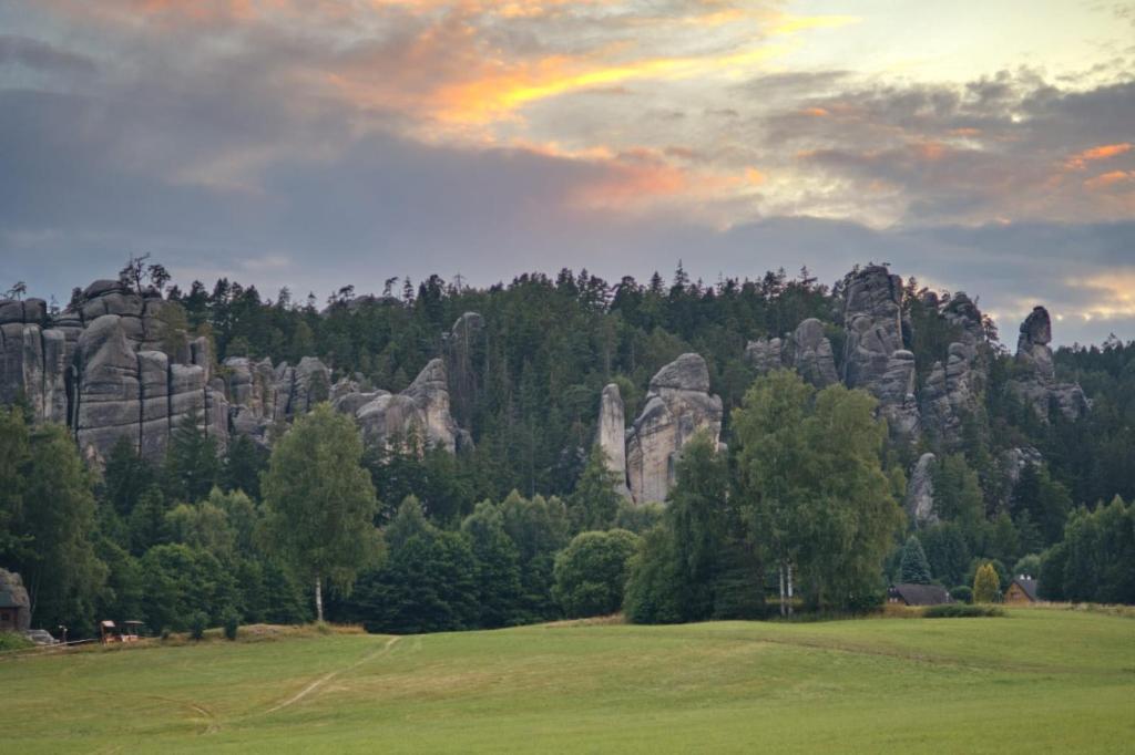 Příroda nedaleko apartmánu