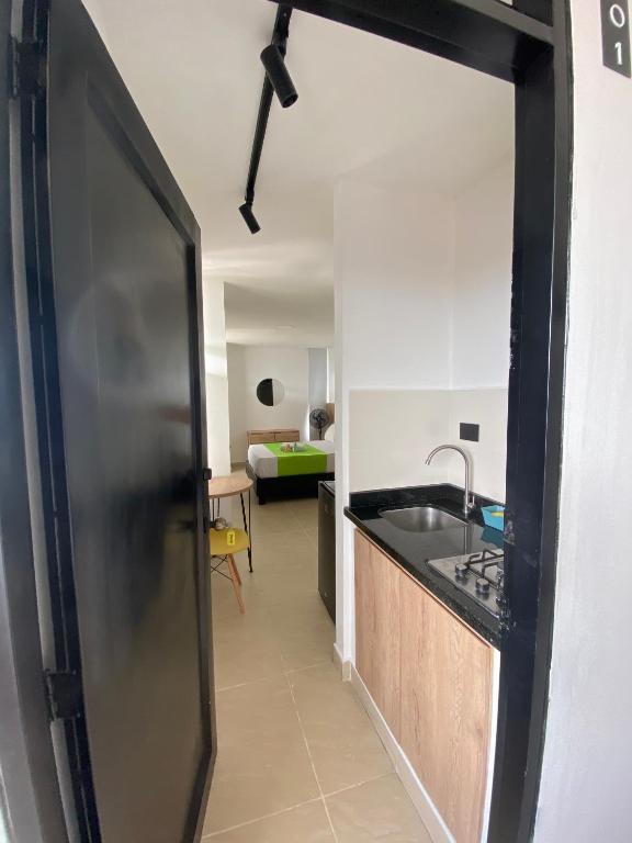Cucina o angolo cottura di Caliview Apartahotel Andalaya