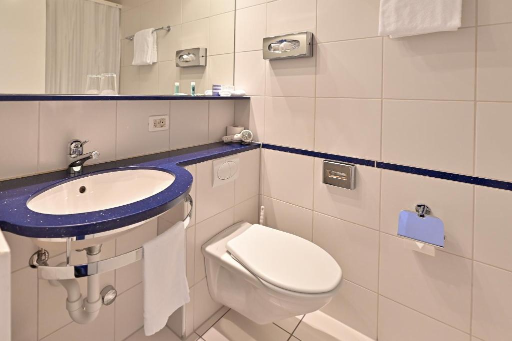Koupelna v ubytování Hotel Zofingen