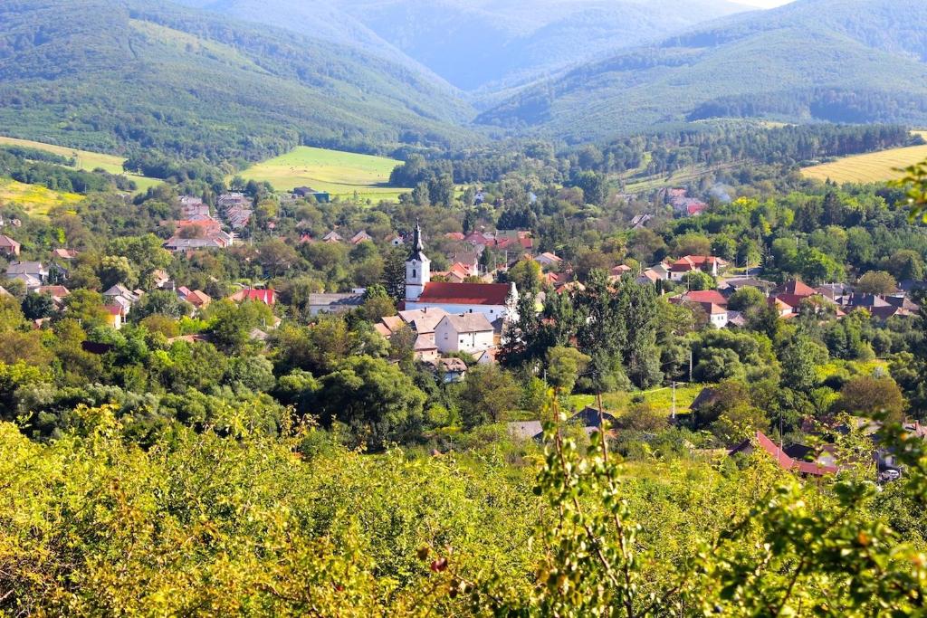 Příroda nedaleko prázdninového domu