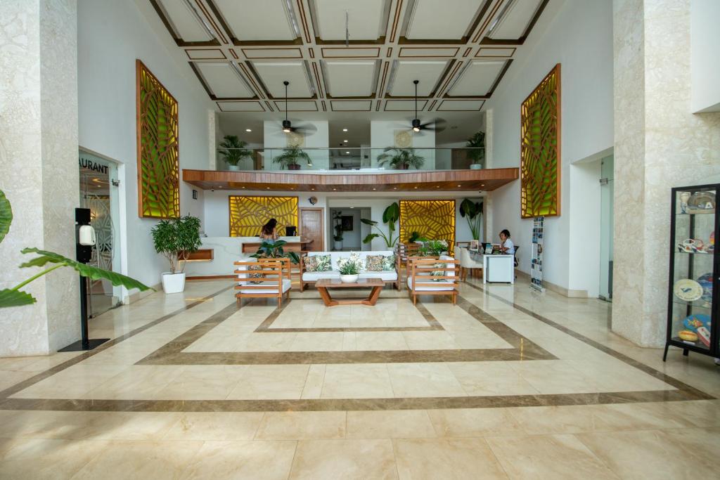 Posezení v ubytování Hacienda Samana Bay Hotel